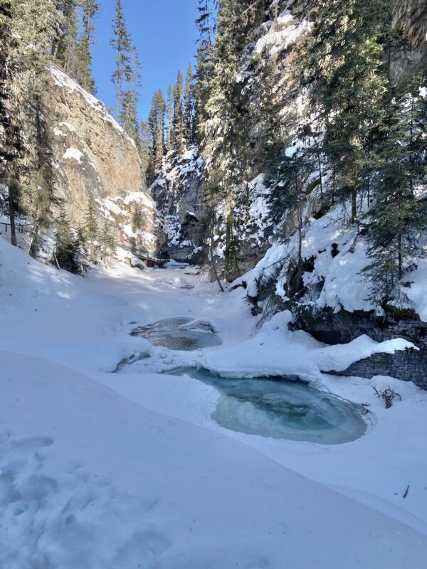 Johnston Canyon, Alberta, Canada. Image © PlanetSKI